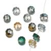10Pcs 4.5*7.5mm Crystal Faceted Beads Spacer Loose Beads for DIY Bracelet Necklace Jewelry Making Supplies Accessories