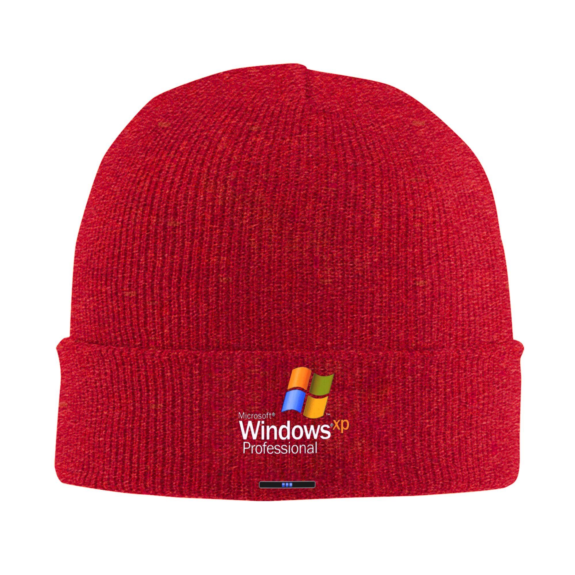 

Кепка-бини с сеткой Windows 95 для гиков и нердов, теплая вязаная шапка, зимняя вязаная шапка-бини, шапки-бини, хип-хоп кепки для унисекса One Size