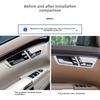For Mercedes-Benz W221 Old S-class S300 350 450 500 600 Modified Door Handle Adjustment Panel Decorative Strip