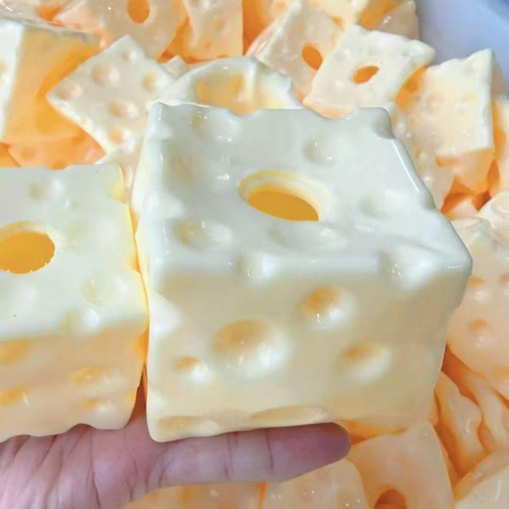 Soft TPR Cheese Ball Skin Flexible DIY Pressure Ball Kit Creative DIY Empty Ball Skin Kids Toy