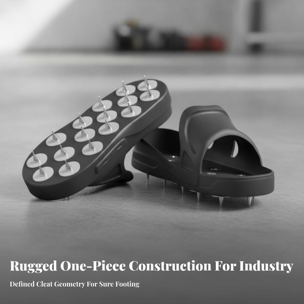 Easy to Wear Epoxy Flooring Spike Shoes | Lightweight EVA Body, Floor leveling Shoes, for
