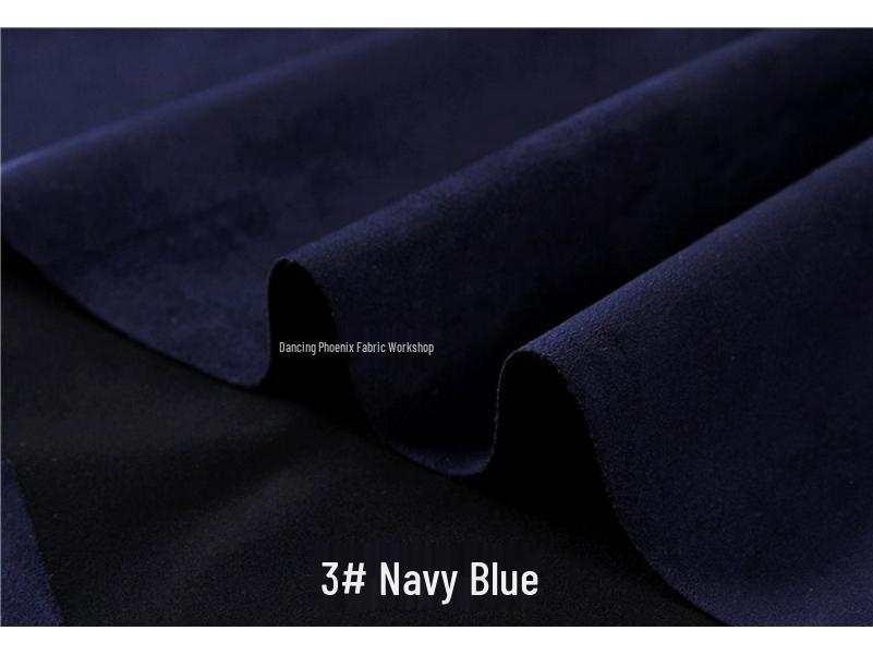 Luxury Snowflake Velvet Suede Air Layer Fabric - Thick, Stretchy, Soft, Delicate Knit