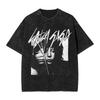 Tricouri Spălate 2026 Lady Gaga Mayhem Hip Hop Retro Vintage High Street Streetwear Tricouri cu Mânecă Scurtă cu Imprimeu Top Bărbați Femei Harajuku