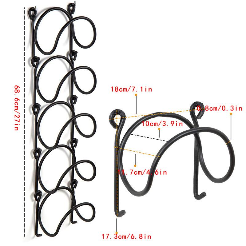 Nástěnný stojan na víno Multifunkční držák na ručníky v koupelně Držák na stojan na víno Žehlička na šampaňské víno Stojan na police Organizér