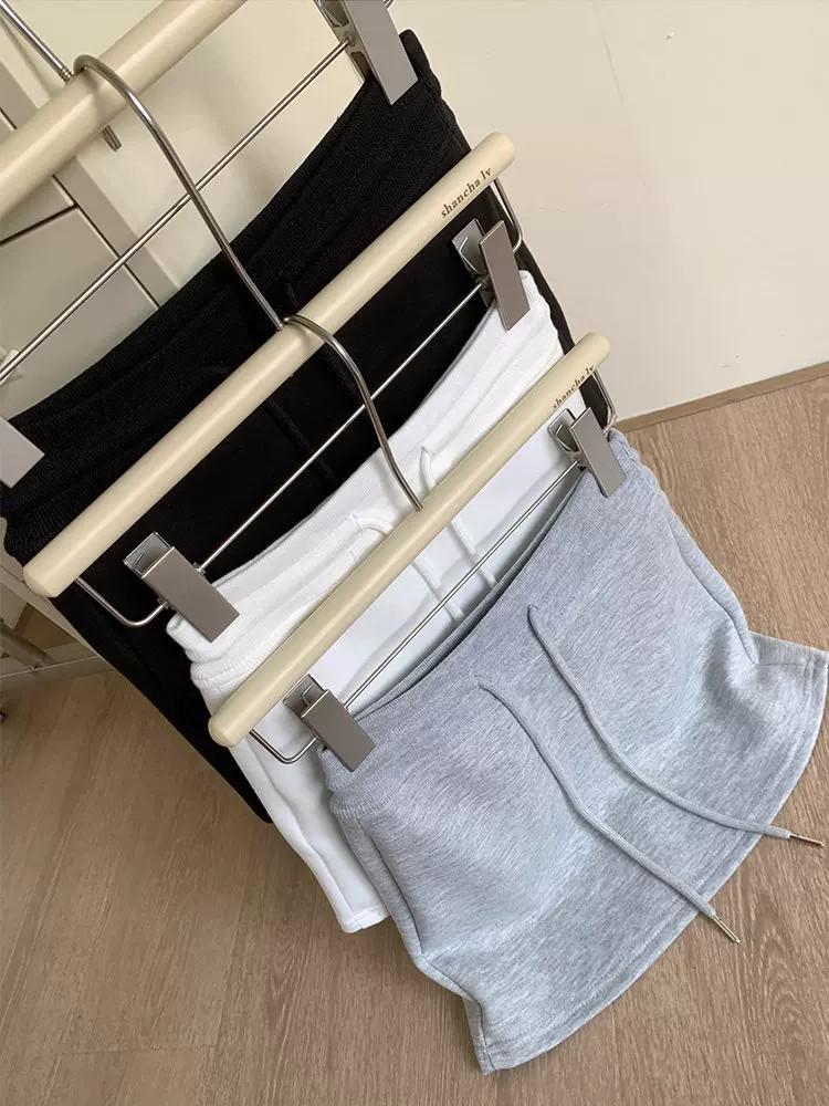 Plus Size High-Waisted Bodycon Sports Skirt for Women - Spring/Summer Anti-Exposure Skirt Pants