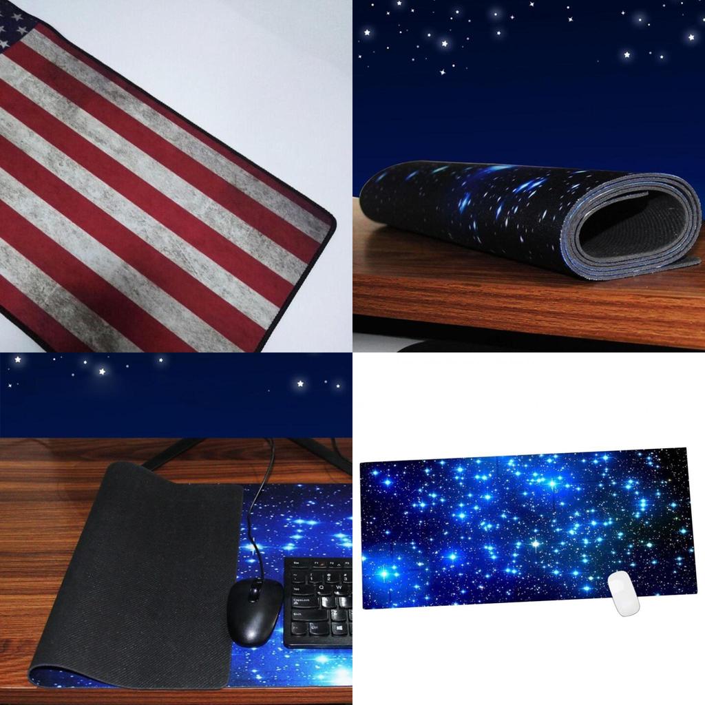 Galaxy Muster Rutschfestes Laptop Computer Gaming Mauspad für Ultimativen Komfort