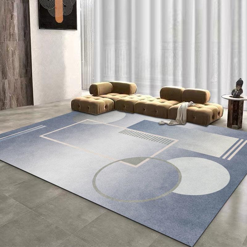 

Nordic Orange Geometric Carpet Soft Absorbent Large Living Room Rug Bedroom Decor Lounge Mat 60*90cm