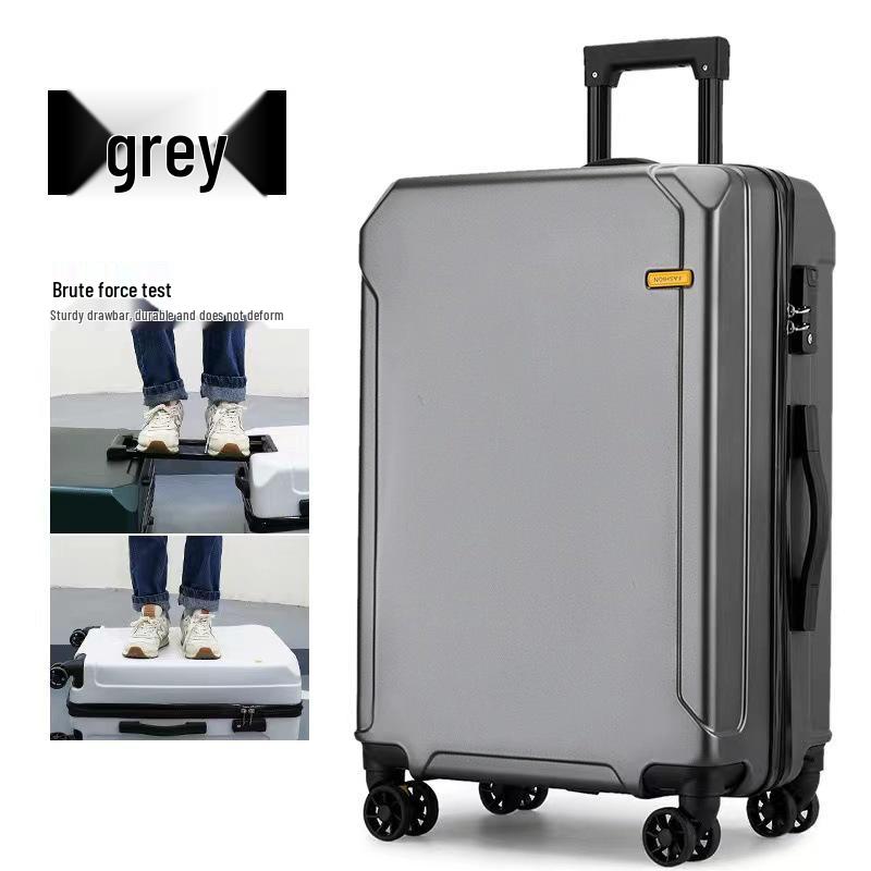 2025 Durable 20" Carry-on Aluminum Suitcase with Universal Wheels for Men and Women