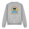 Sesame Street Unisex Adult Cookie Monster Layered Sweatshirt