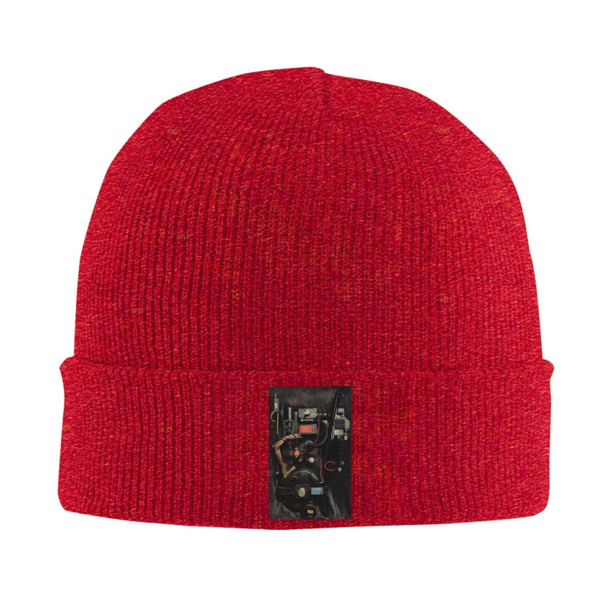 Ghostbusters Proton Pack Warm Knitted Cap Winter Knit Bonnet Hat Skullies Beanies Hip Hop Caps for Unisex One Size