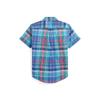 Polo Kids Geometric Poplin Short Sleeve Shirt Cwpowovt6820363999