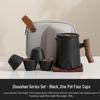 Portable Nordic Ceramic Business Travel Tea Set