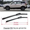 Cheetah CS9 Universal Boneless Rear Wiper Blade with Special Rubber Strip