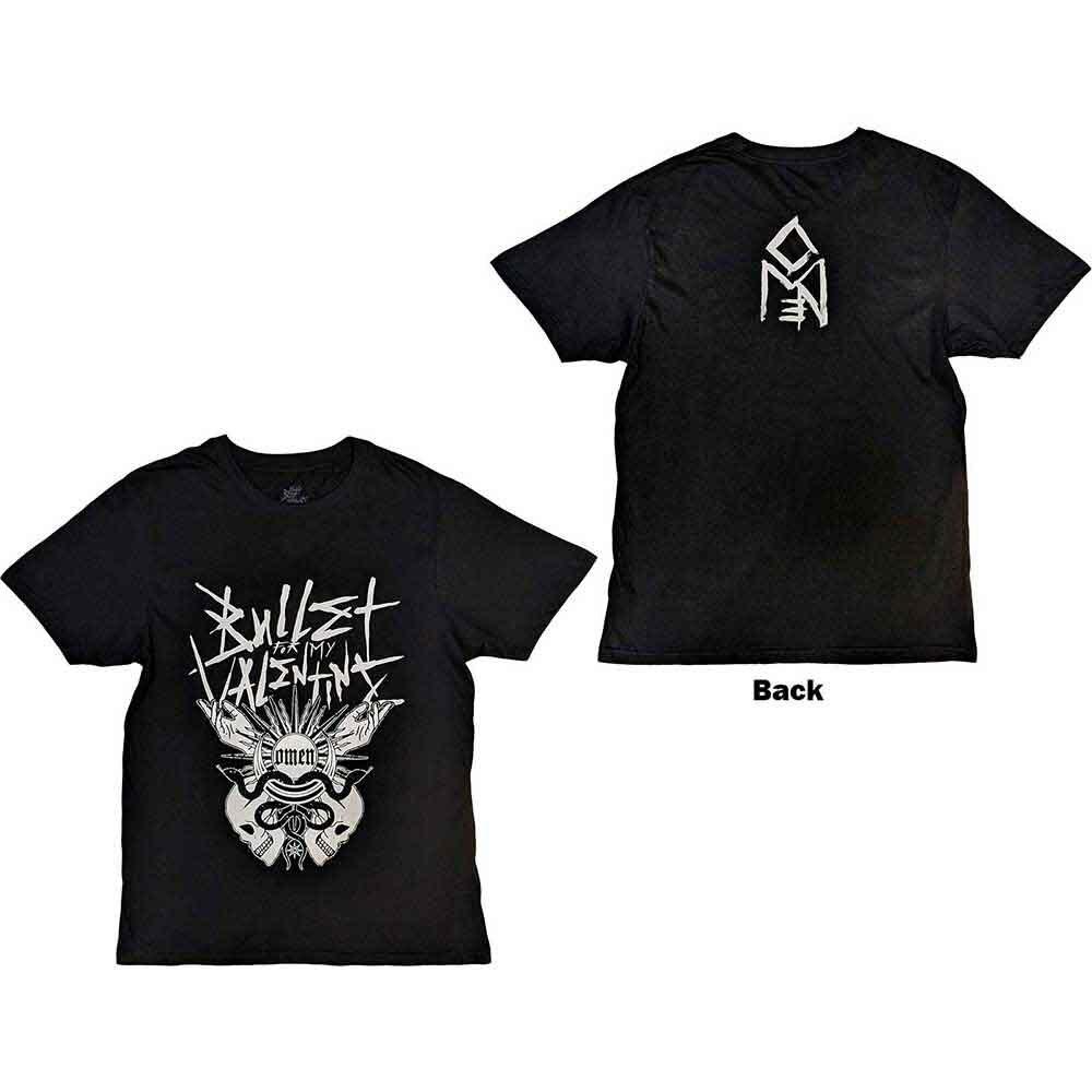 Bullet For My Valentine Omen T-Shirt Black New Unisex T-Shirt XXXL