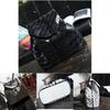 Premium Quality Geometric Lattice Sequins Backpack Large Fashionable Schoolbag