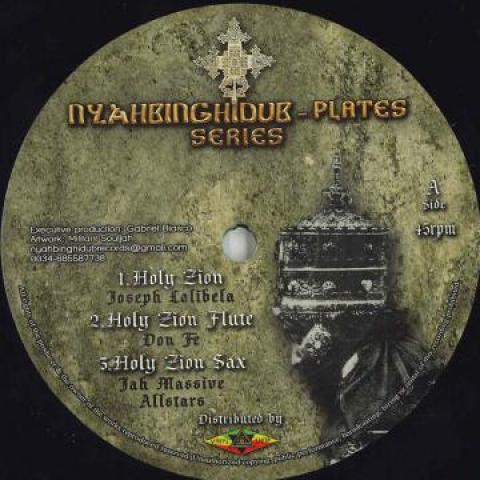 12inch Record JOSEPH LALIBELA; DON FE; JAH MASSIV - Holy Zion; Holy Zion Flute; Holy Zi PPM7738 Nyahbinghi Dub  2019 Europe Reggae, Ska & Dub