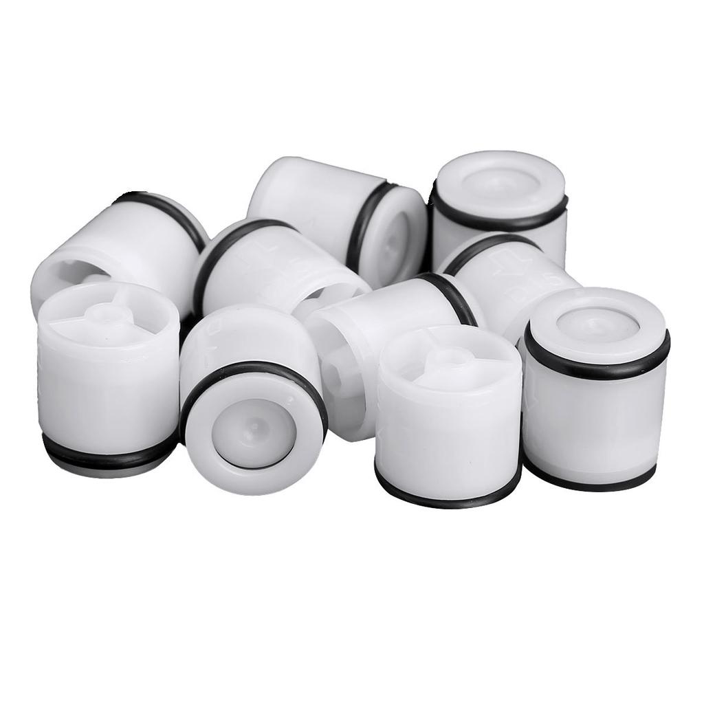 10Pcs Safety Durable Plastic Check Valve For Shower Head One Way Control Water Check Valve Filter Check Valve