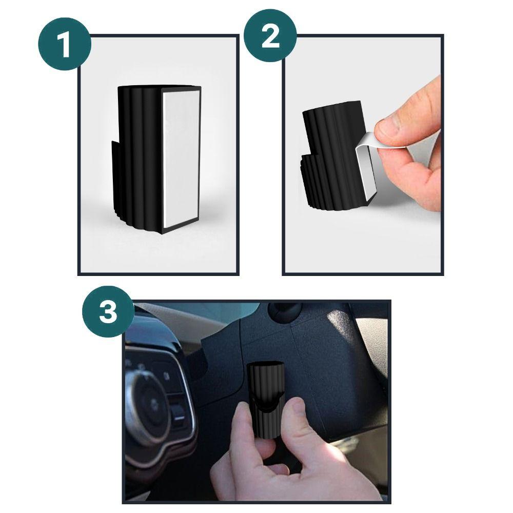 Includes Eyeglass Hanger Lip Stick Organizer Car Mount Lip Salve Storage Rack  Vehicle Interior
