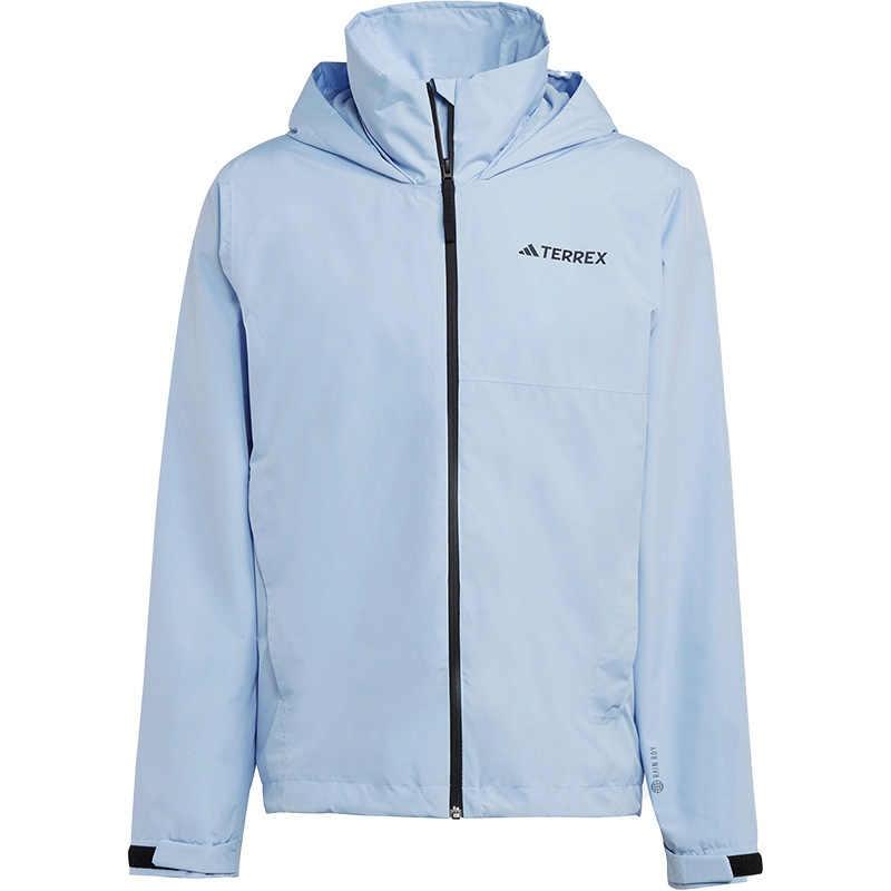 adidas Terrex Multi RAIN.RDY 2-Layer Rain Jacket  Blue Dawn  Men s HZ1380 M