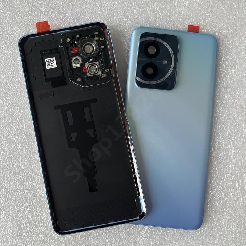 Neuer Akkudeckel aus gehärtetem Glas für Honor 100 5G Rückseite Abdeckung Türgehäuse + Blitzabdeckung + Kameralinse