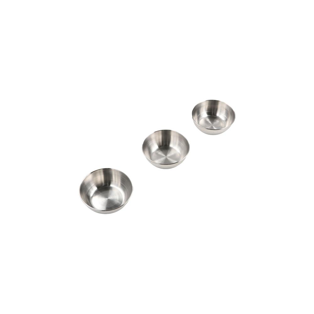 Sauce Dishes Kitchen Supplies Stainless Steel Small Bowl Food Snack Dish Sauce Plate Seasoning Dish