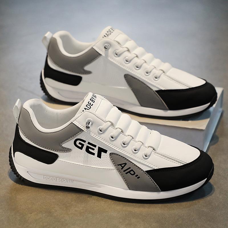 2024 Men's Trendy Slip-On Leather Travel and Hiking Sneakers