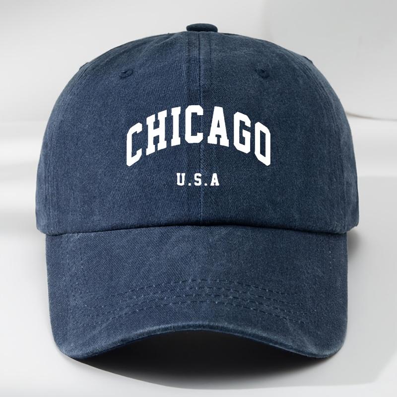 Trendy and Versatile Letter Print Men's Baseball Cap, Breathable, Sweat-absorbent, Quick-drying, Adjustable Casual Sports Sun Hat