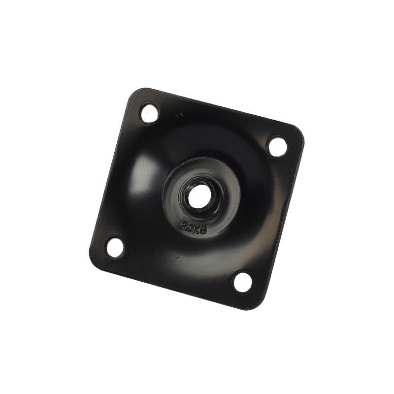 9° Black Wooden Leg Connector: Small Inclined Piece for Coffee Table Hardware