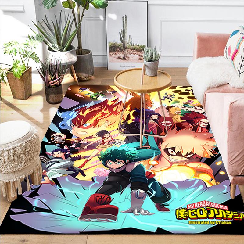 1Pc Anime Adventure Rug, Office Carpet Indoor Outdoor Doormat, Non-Slip, Comfortable, Living, Christmas Halloween, Xmas Gift L1513