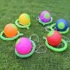 Skip Ball Outdoor Fun Toys Ball Exercise Coordination and Force Reaction Training Swing Ball Balance Hop Classical Skipping Toy