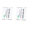 2pcs NB 6L 6LH Camera Battery Replacement 2000mAh 3.7V for Powershot SX710 HS SX520 HS SX530 HS