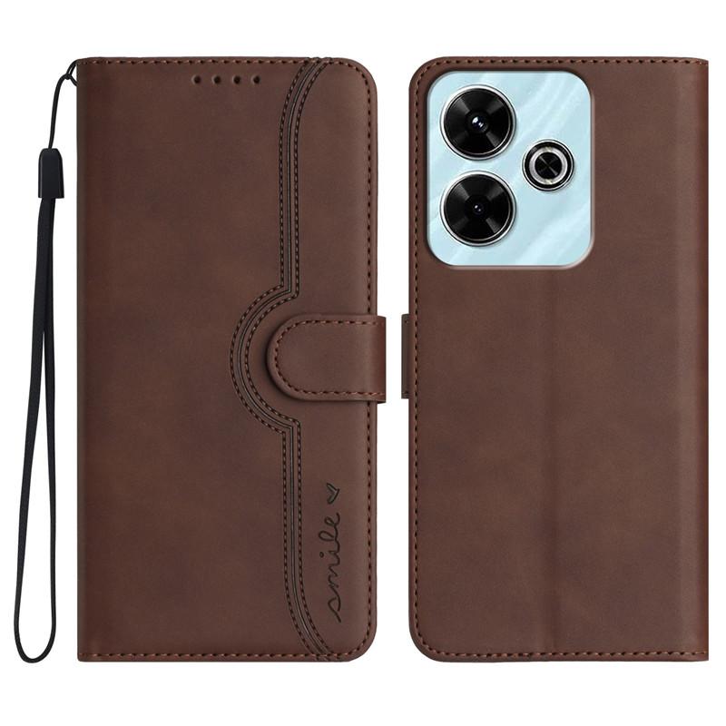 Flip Cases For PocoF6 Cover On For Xiaomi Poco F6 X6 M6 Pro C61 C65 PocoM6 4G F6Pro Magnetic Stand Phone Protective Wallet Shell