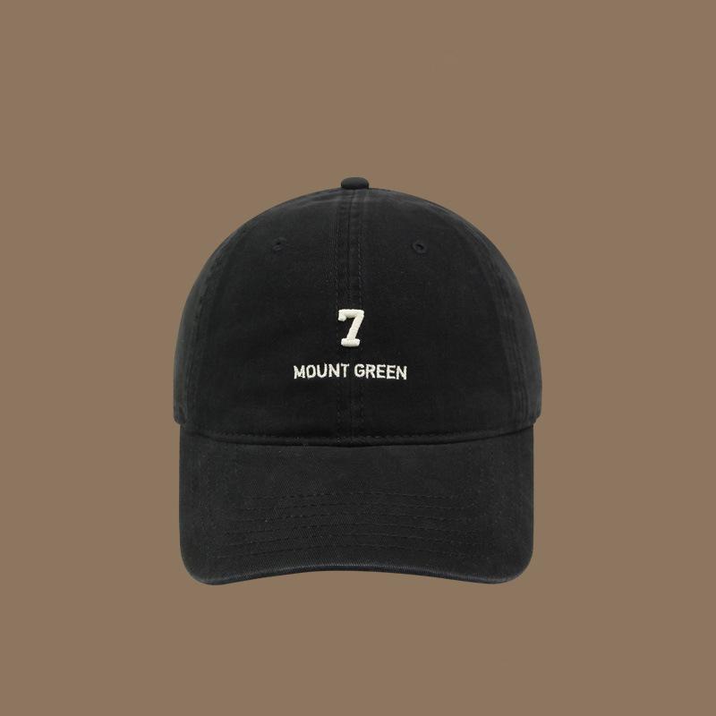 

Baseball cap women s big head circumference soft top wide brim hat men s face small versatile sports pure cotton cap tide Adjustable