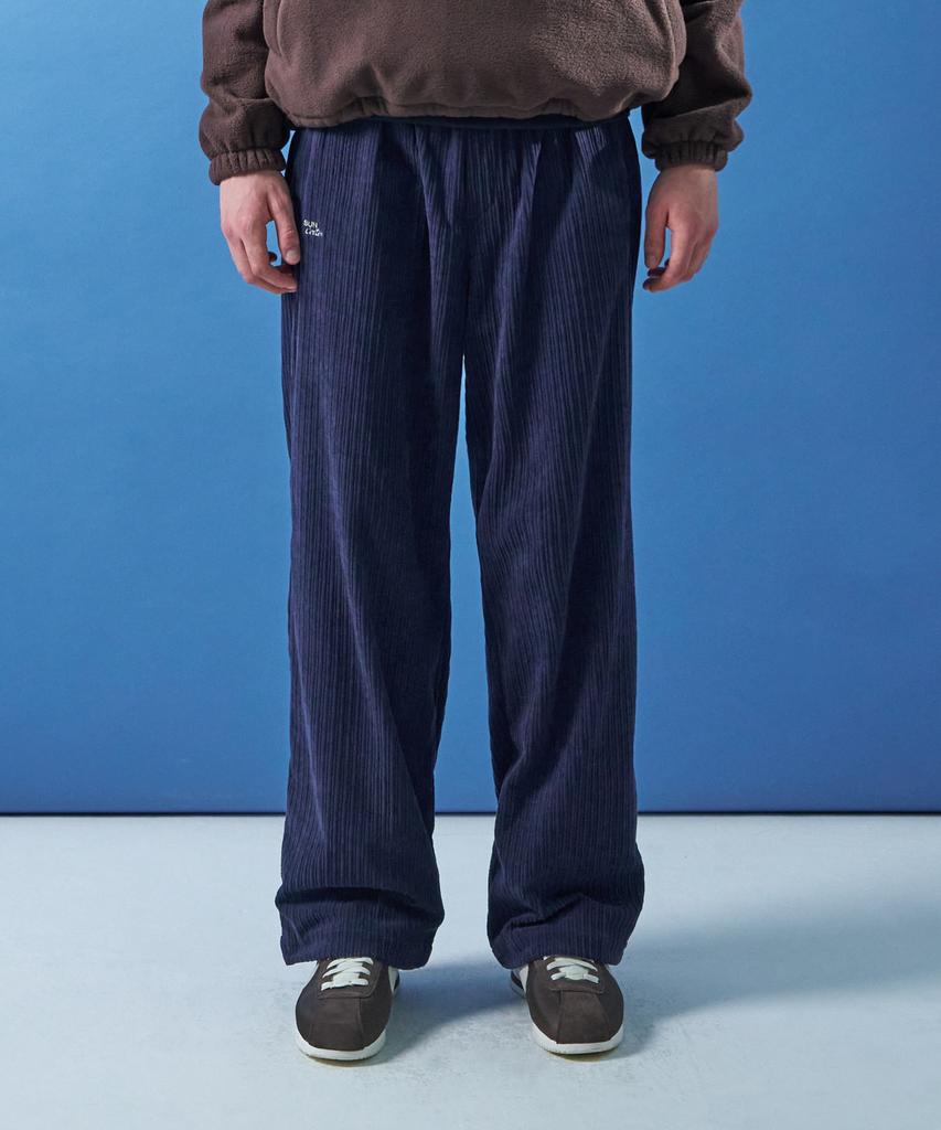 MOONSUN M.C Unisex, Cord-Jogginghose / Marine