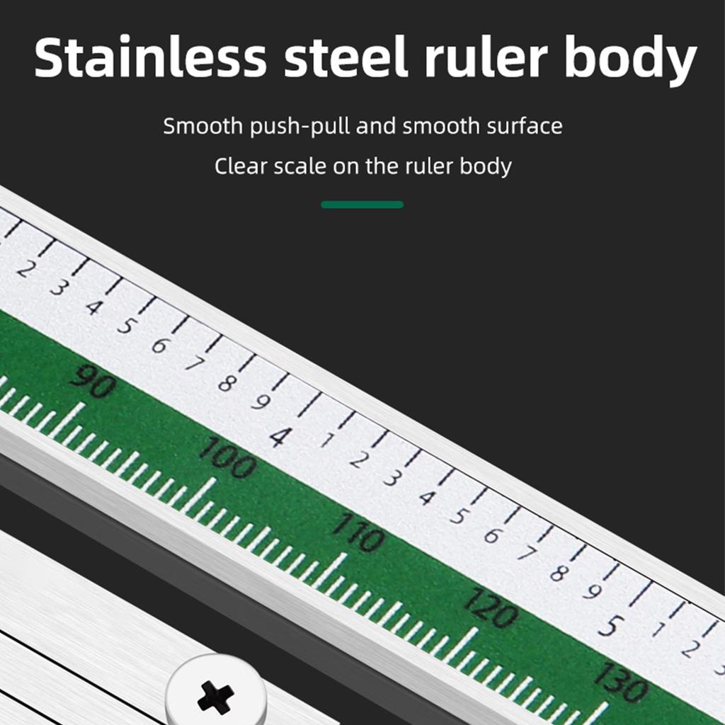 Digital Caliper 0150mm6" Stainless Steel Vernier Caliper with LCD Display, MminchFractions