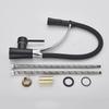 Kitchen Faucet Swivel Pull Down Black Hose Kitchen Sink Faucet Sink Tap Mounted Deck Bathroom Hot And Cold Water Mixer Crane
