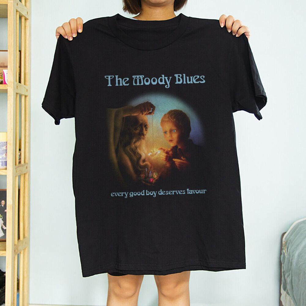 The Moody Blues Every Good Boy Deserves Favour T-Shirt Size S-5XL Unisex T-Shirt XXXL