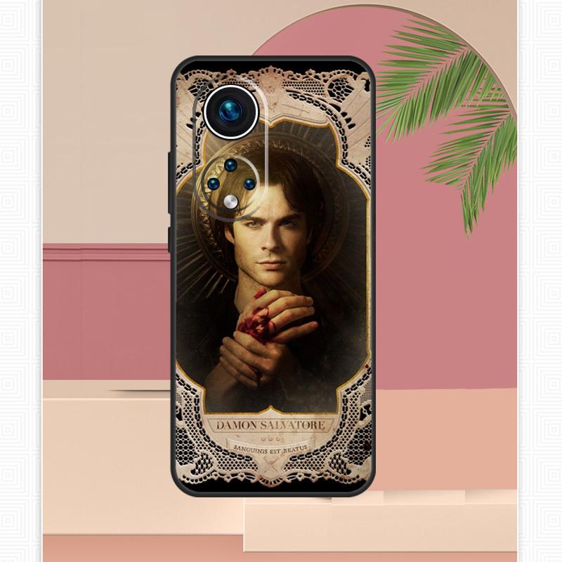 The Vampire Diaries Damon Salvatore Case For Honor Magic 8 Pro 7 6 5 Lite Honor 200 400 X9c X9b X9a X8b X8a X8c 50 70 90 Cover