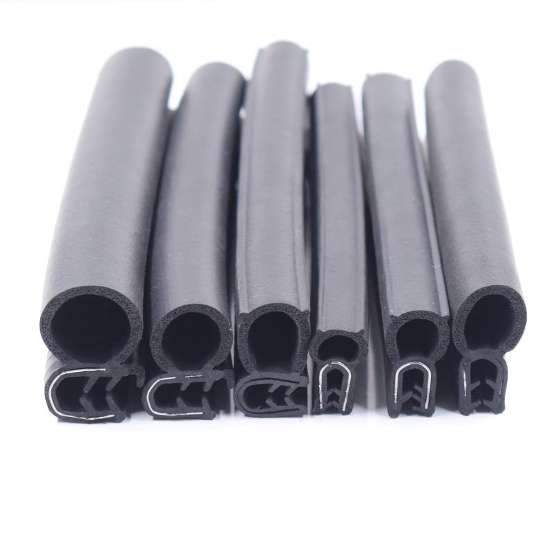 U-Shaped Rubber Seal: Dustproof & Waterproof Strip for Electrical Cabinets & Car Doors