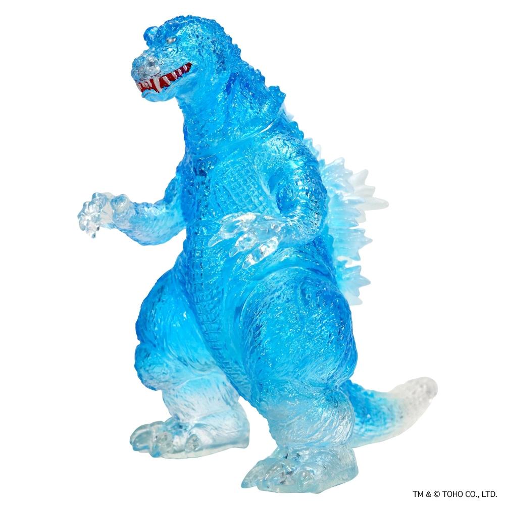 Ccp Middle Size Series Godzilla EX 3rd Godzilla [2001] Clear Blue Ver. PVC Painted Finished Figure