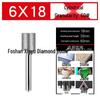 Electric Diamond Grinding Head for Stone and Jade Carving - Large Cylindrical Grit