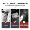 For KIA Car Seat Back Storage Leather Multifunction Tissue Storage Bag Cerato Proceed Venga Stonic Picanto Sorento Stinger