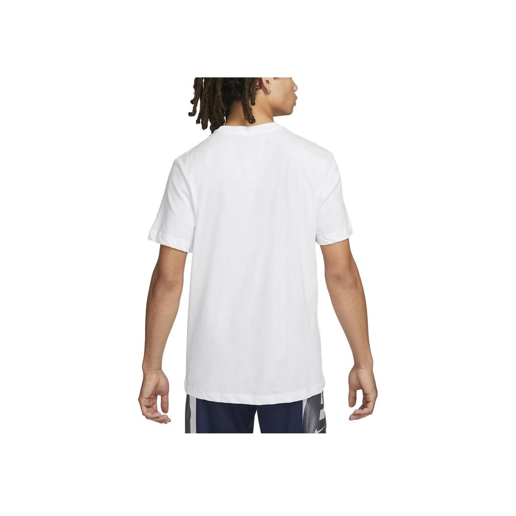 New Nike T Shirts Men's White DR7642-100