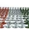100Pcs Mini Classic Military Soldiers Figures Models Playset Desk Decor Toddler