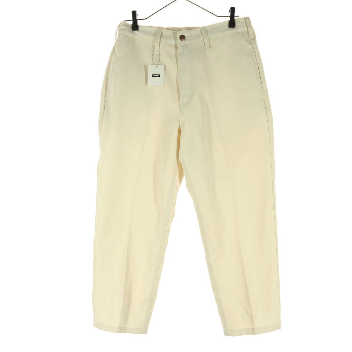 

Wrangler Center press Tapered pants L Ivory Rad Pants Men s Used