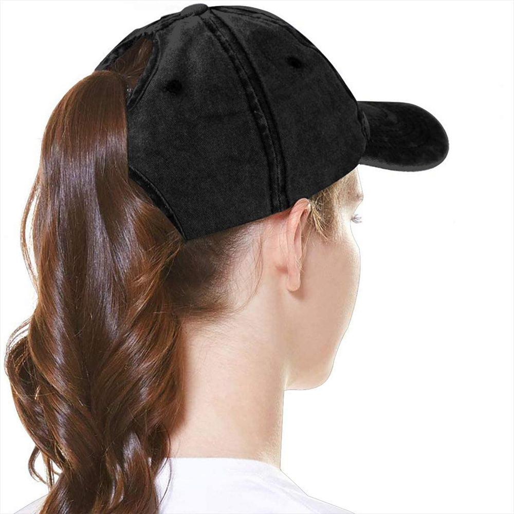 Scottish Hairy Highland Cow Hats for Unisex Women Vintage Baseball Cap Beach Dad Sun Hat Black Denim Cotton Caps
