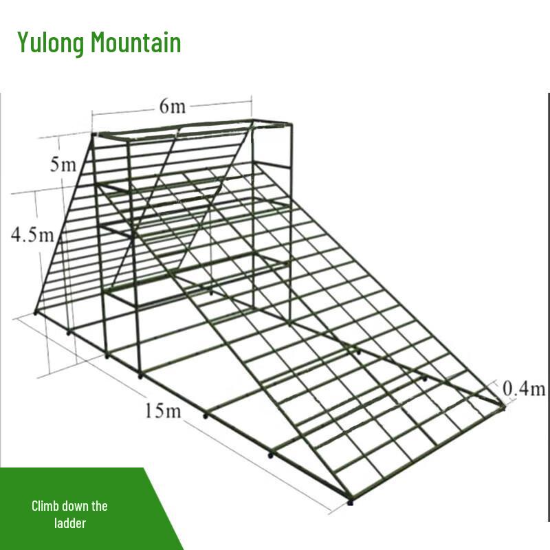Outdoor Climbing and Fitness Training Frame