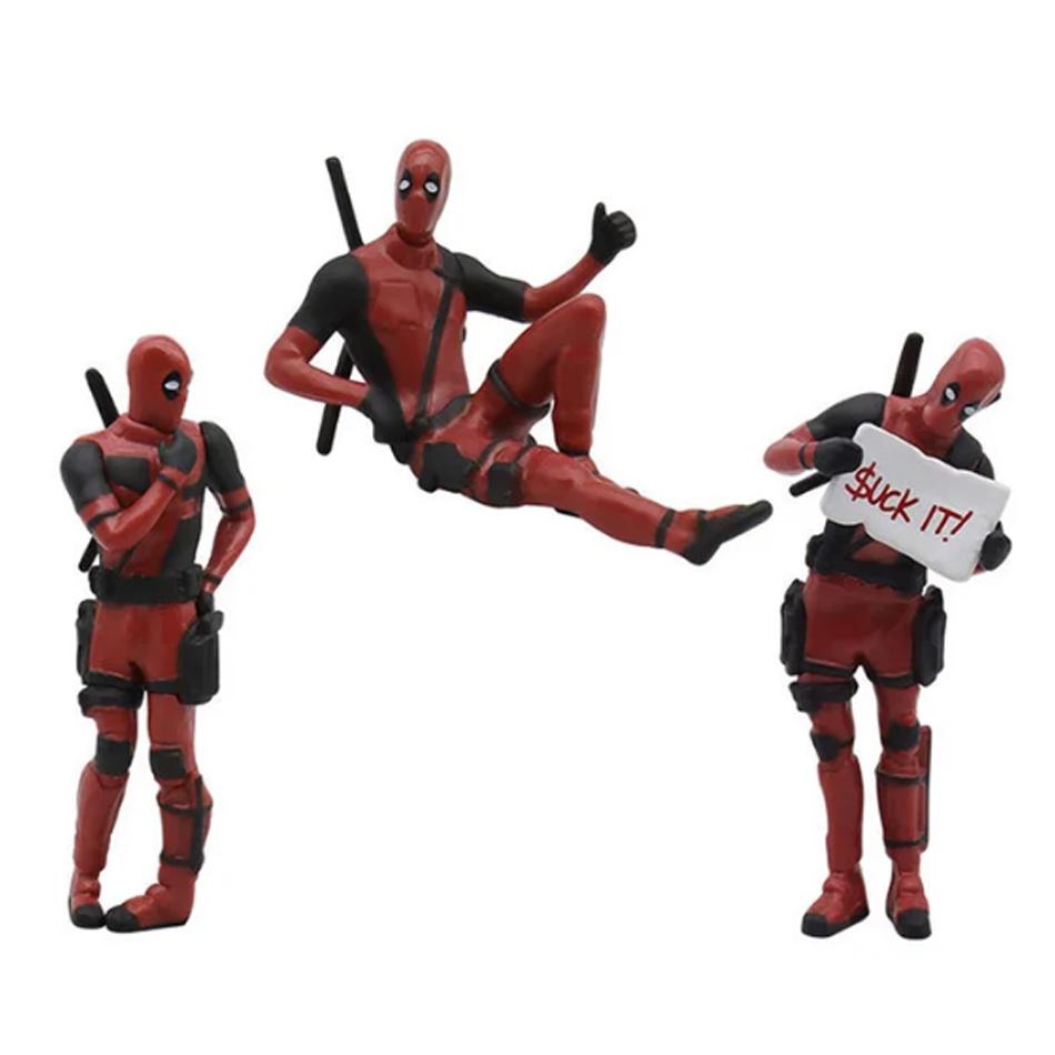 

Fashionable Deadpool Action Figure Hero Model Doll Premium Figures Adorable Desktop Decoration Collectible Model Playthings Children Gifts
