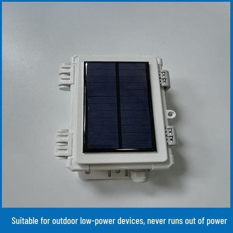 Portable Solar Panel with Integrated Battery Box