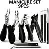 Heavy Duty Nail Clipper Set Stainless Steel Long Handle Large Opening Manicure Tools for Women Men In Stock Fast Shipping